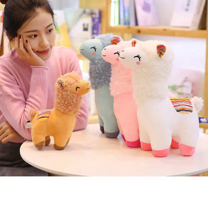 Cuddly Llama Plush Toy – Soft, Colorful & Adorable