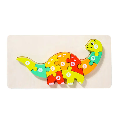 Kids' Learning Wooden Puzzle Sets