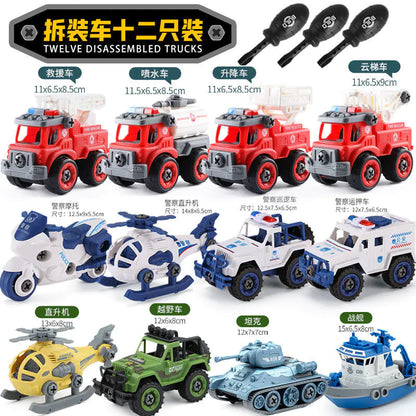 Kids Vehicle Toy Set