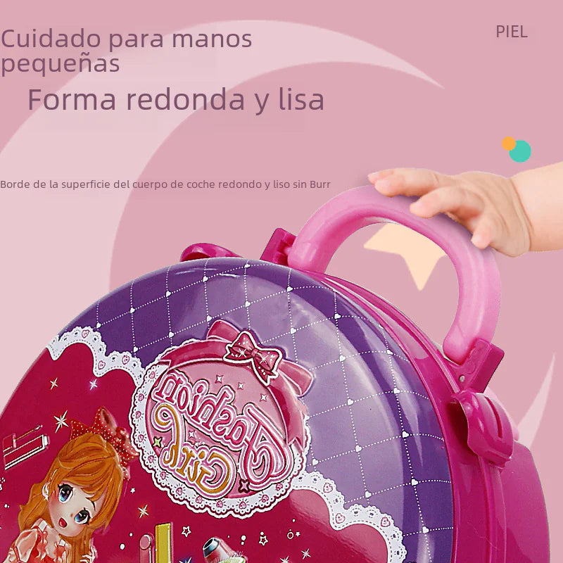 Global Travel Dollhouse Kit with Vanity