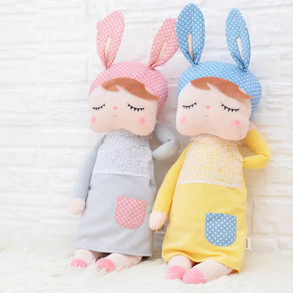 Soft Bunny Ear Plush Dolls for Kids
