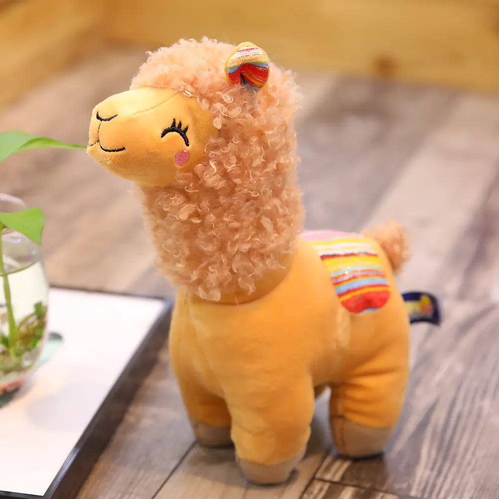 Cuddly Llama Plush Toy – Soft, Colorful & Adorable
