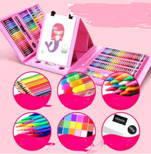 All-in-One Kids Art Set with Easel & 100+ Supplies