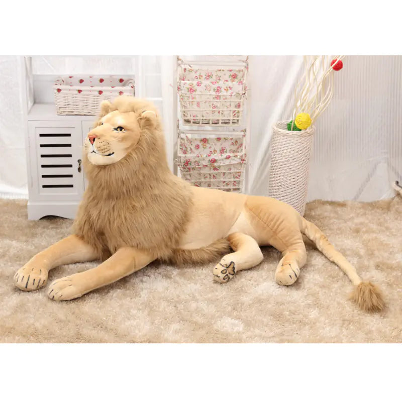 Cuddly Lion Plush Playmate for Kids