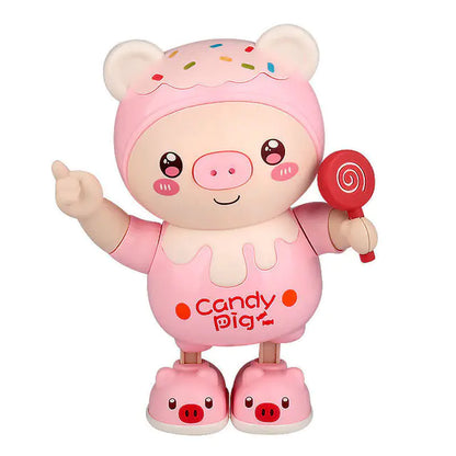 Musical Electric Candy Little Cute Piggy Toy