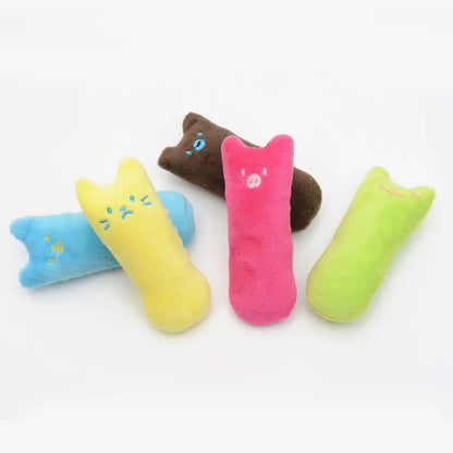 Feline Fun Chewable Plush Toy