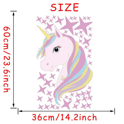 Magical Unicorn Room Decals