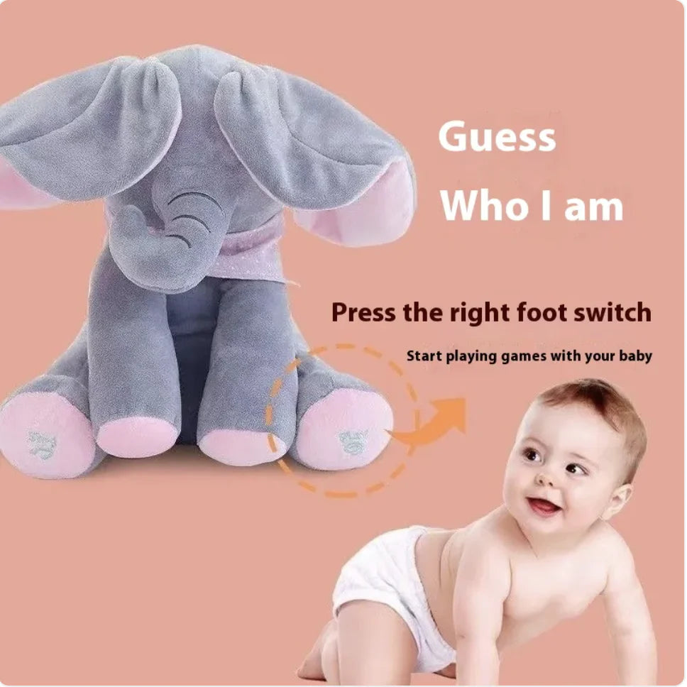 Melodic Elephant Plush Toy