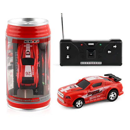 Coke Can Mini RC Racer Toy for Kids