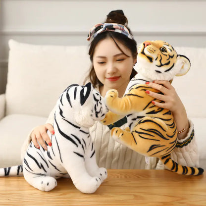 Cuddly Tiger Pillow Toy