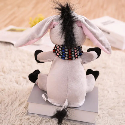 Cute Donkey Plush Toy with Scarf – Soft & Huggable Fun