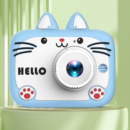 Kids Digital Camera with Video & Cute Cat Design