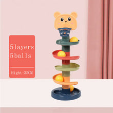 Montessori Tower Ball Track Learning Toy