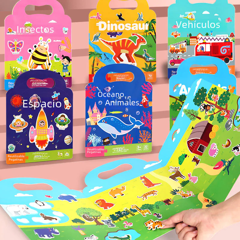 Global Jelly Sticker Quiet Books