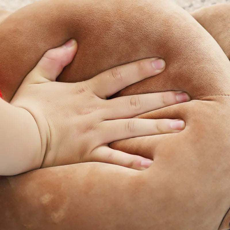 Snuggly Pug Plush Pillow Toy for Children