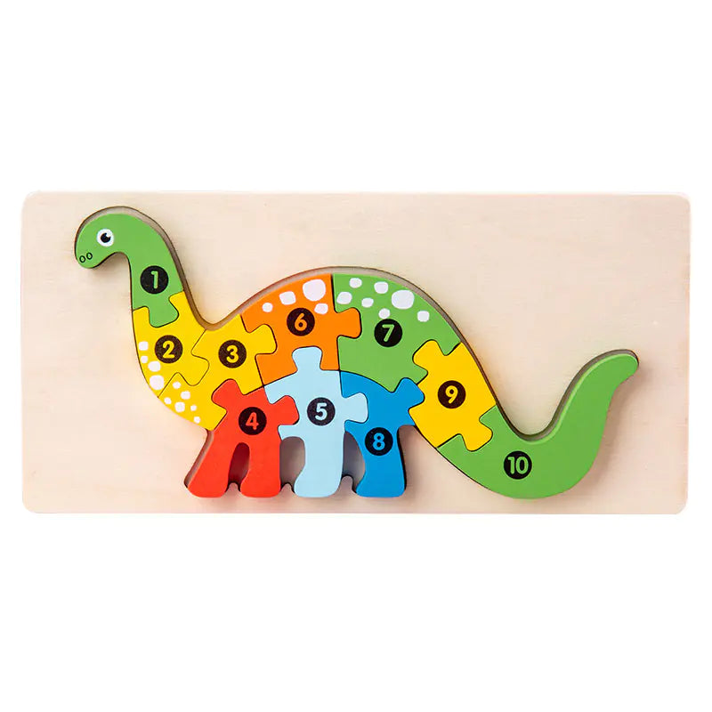 Kids' Learning Wooden Puzzle Sets