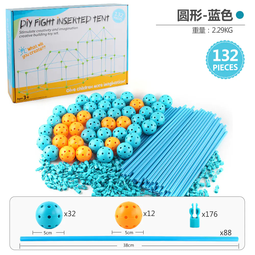 Creative Castle Building Play Tent