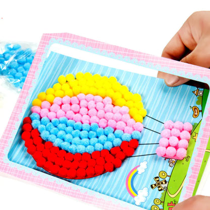 Plush Ball Art Kit