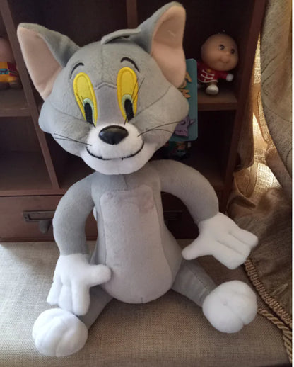 Playful Cat and Mouse Plush Set for Kids