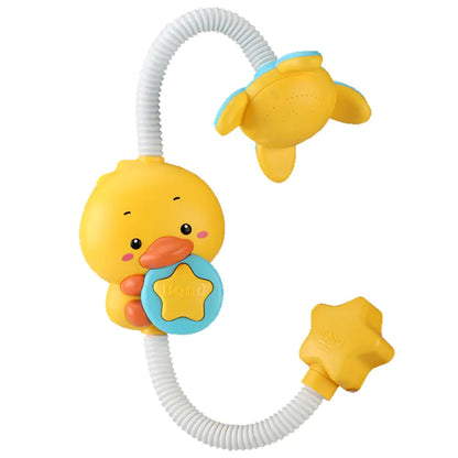 Splashtime Elephant & Duck Shower Bath Toy with 360° Sprinkler Fun