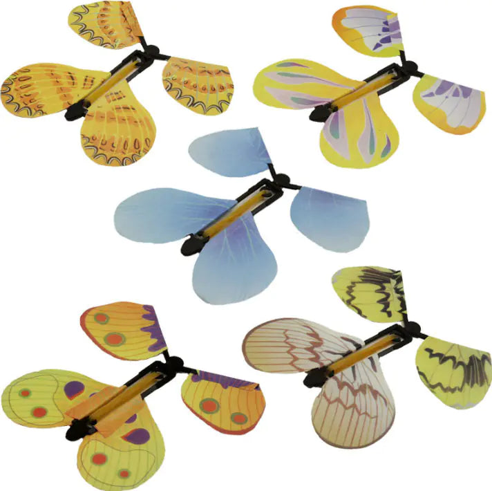 Magic Flying Butterfly Toy – Wind Up Surprise Fun