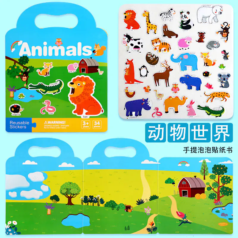Global Jelly Sticker Quiet Books
