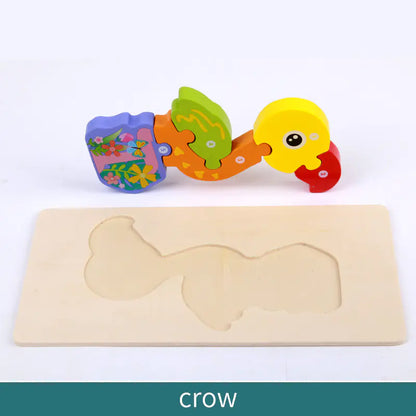 Kids' Learning Wooden Puzzle Sets