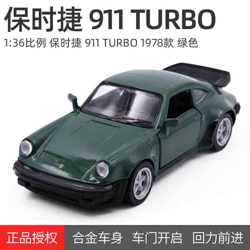 Porsche 911 Turbo Collector's Diecast Model