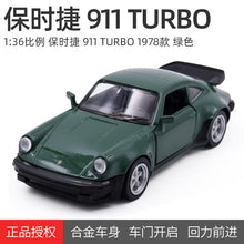 Porsche 911 Turbo Collector's Diecast Model