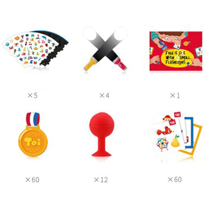 Flashlight Hidden Object Game | Fun Learning Board