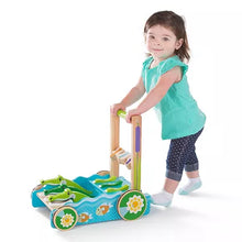 Wooden Crocodile Baby Walker with Rolling Beads