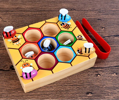 Bee Busy Wooden Learner Toy for Kids
