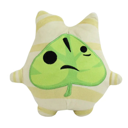Cute Leaf Face Plush Toy – Soft & Quirky Hug Buddy