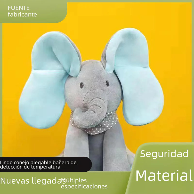 Soft Singing Plush Elephant Toy – Big Ears Cuddly Friend