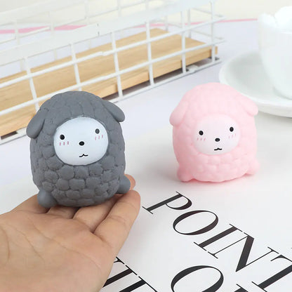 Charming Pink Sheep Stress Toy for Kids