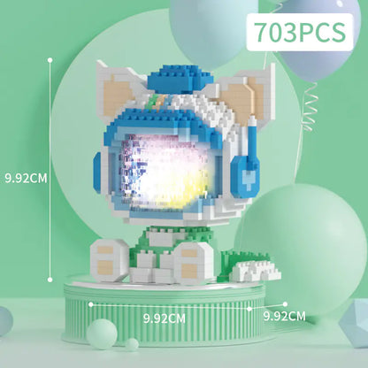 Space Panda Building Blocks for Kids