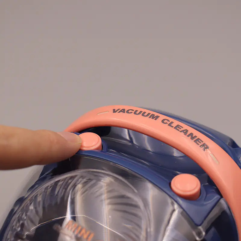 Mini Toy Vacuum Cleaner with Light & Sound – Kids Playset