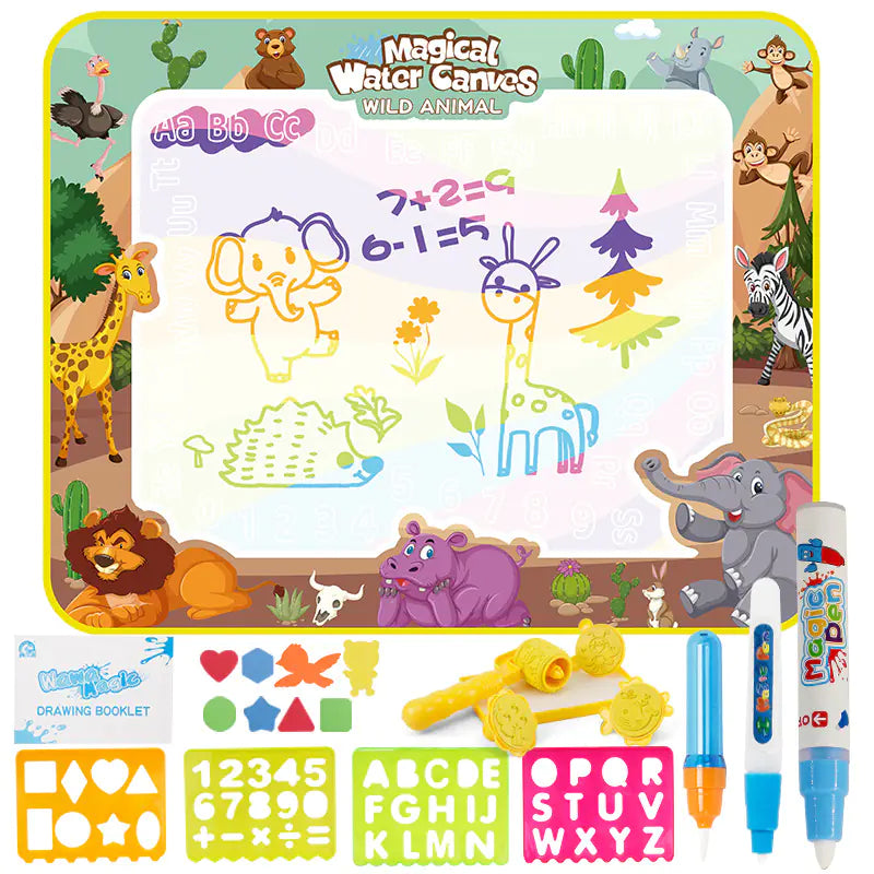 Kids' Magic Water Doodle Drawing Mat - Creative Play Toy