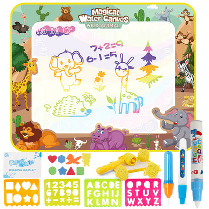 Kids' Magic Water Doodle Drawing Mat - Creative Play Toy