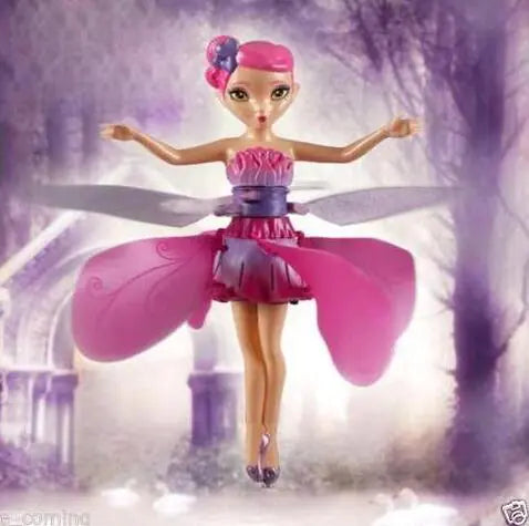 Flying Fairy Doll Toy – Magical Spin & Light Wings