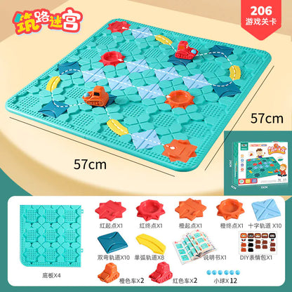 Logical Road Builder Game – 200+ Puzzle Challenges