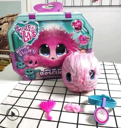 Snuggle Splash Plush Cat for Kids