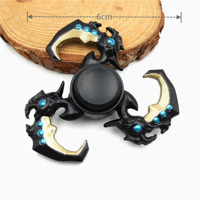 Metal Gear Spinner Toy – Smooth & Durable Spin