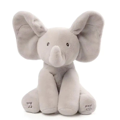 Soft Singing Plush Elephant Toy – Big Ears Cuddly Friend