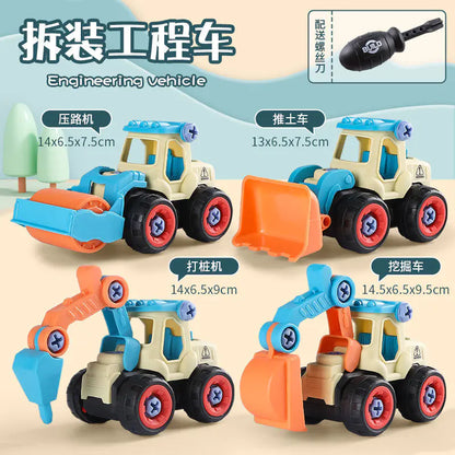 Kids Vehicle Toy Set