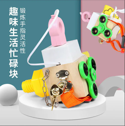 Folding Explorer Board for Kids - Montessori Fun