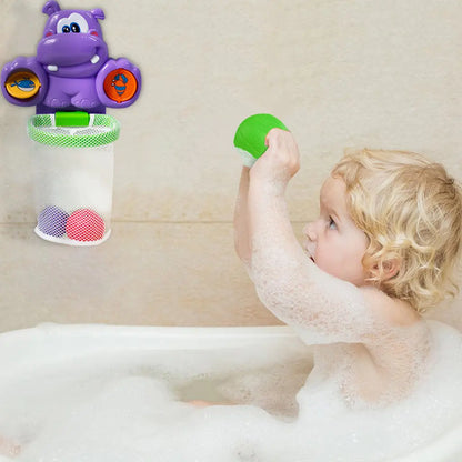 Splash Hoop Hippo Bath Game for Toddlers