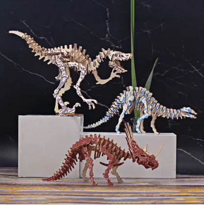 Creative Woodcraft Dinosaur Kits