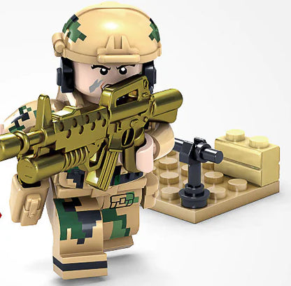 Tactical Squad Building Blocks for Kids