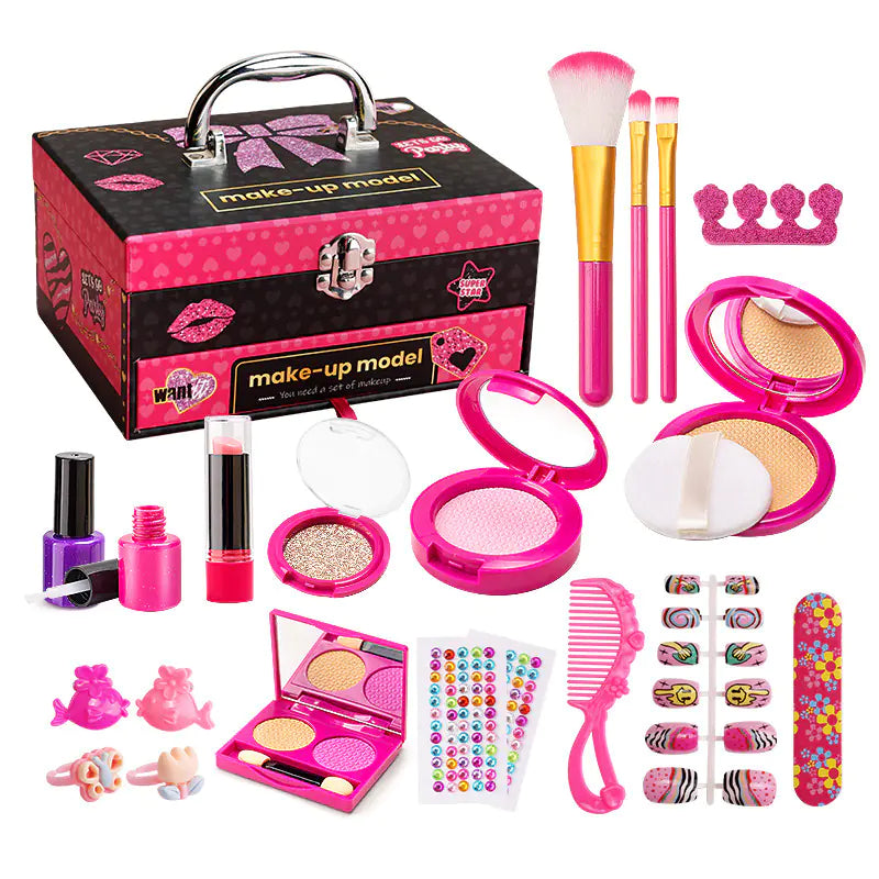 Girls' Deluxe Makeup Playset with Case